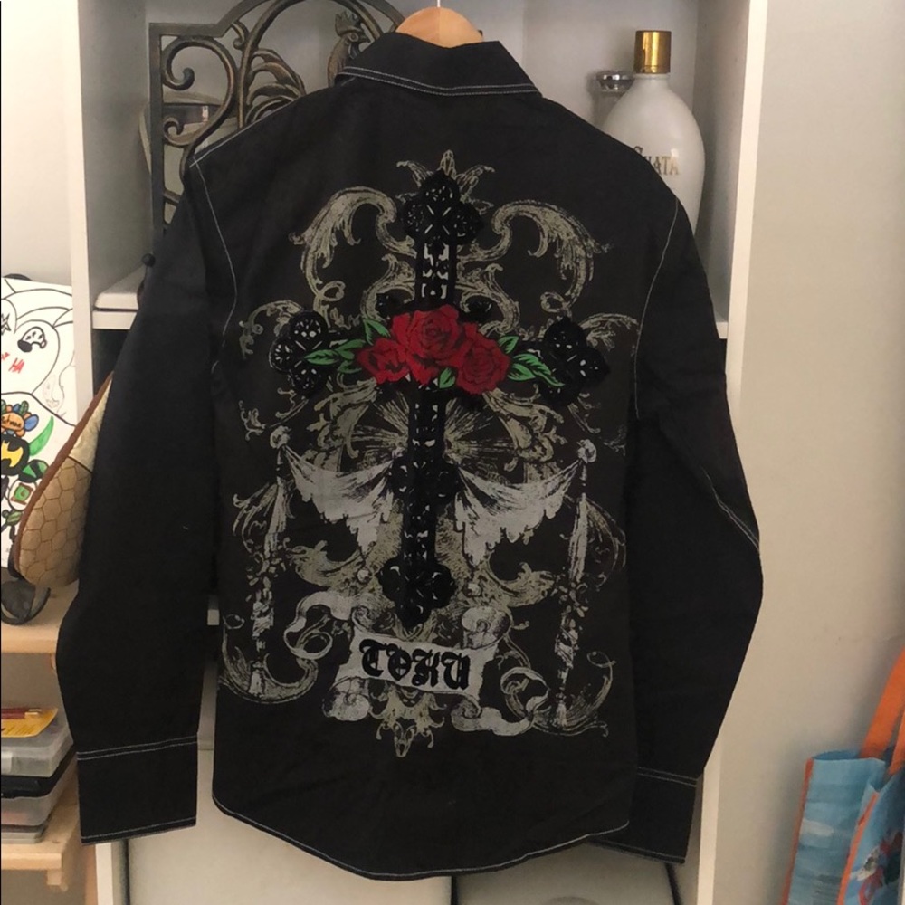 New without tags - stage wear long sleeve shirt